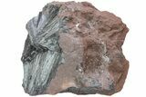 Metallic, Needle-Like Pyrolusite Crystals - Morocco #220639-1
